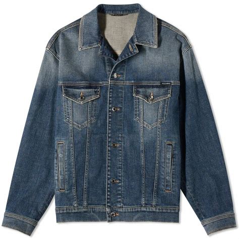 dolce gabbana mens denim jacket|dolce and gabbana blazer men's.